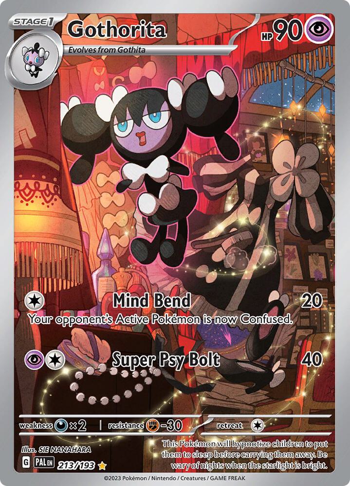 Gothorita 213/193 (SV02: Paldea Evolved)  - Holofoil