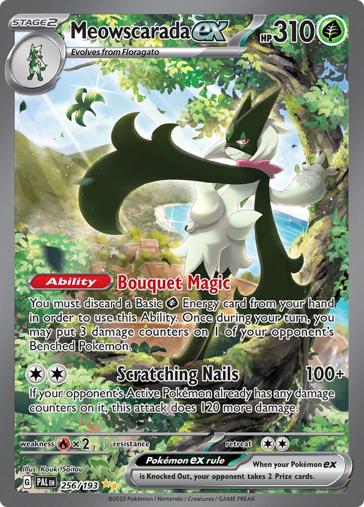 Meowscarada ex 256/193 (SV02: Paldea Evolved)  - Holofoil