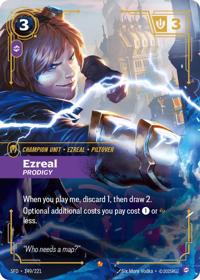 Ezreal - Prodigy 149/221 (Spiritforged)  - Foil