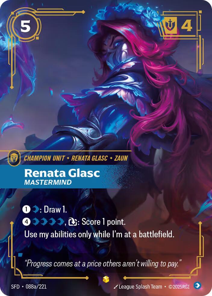 Renata Glasc - Mastermind 088a/221 (Spiritforged)  - Foil