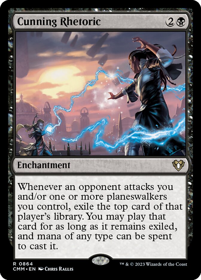 Cunning Rhetoric 864/451 (Commander Masters) 