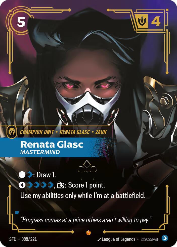 Renata Glasc - Mastermind 88/221 (Spiritforged)  - Foil