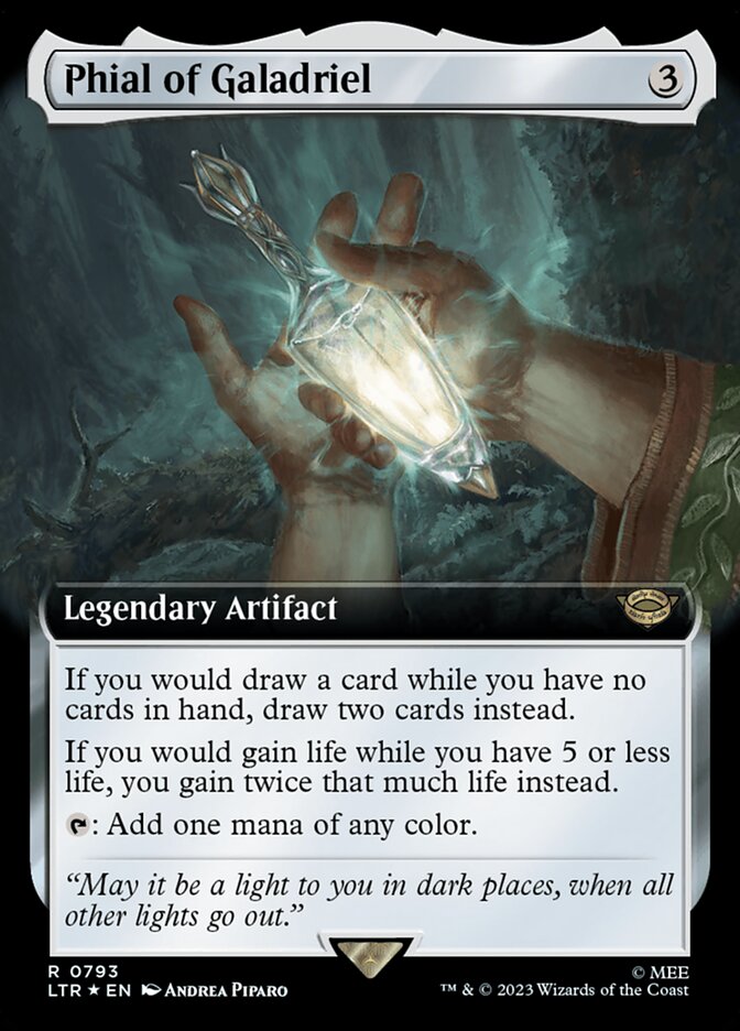 Phial of Galadriel 793 (Universes Beyond: The Lord of the Rings: Tales of Middle-earth)  - Extended Art Surge Foil