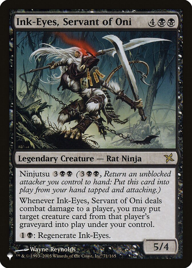 Ink Eyes Servant of Oni 71/165 (The List Reprints) 