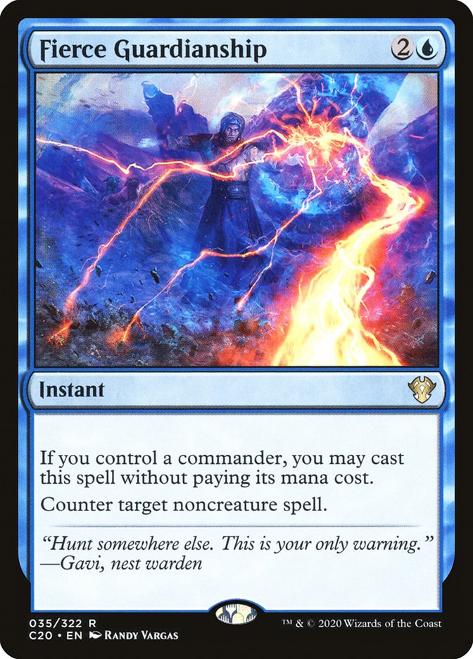 Fierce Guardianship 35/322 (Commander 2020) 