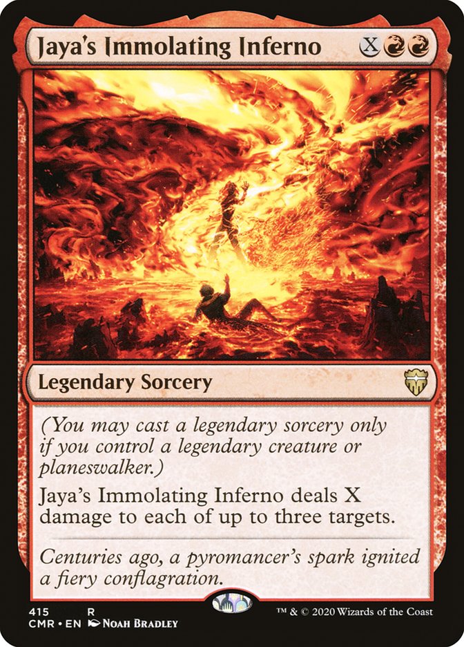Jaya's Immolating Inferno 415 (Commander Legends) 