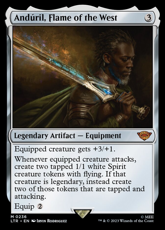 Andúril, Flame of the West 236 (Universes Beyond: The Lord of the Rings: Tales of Middle-earth) 