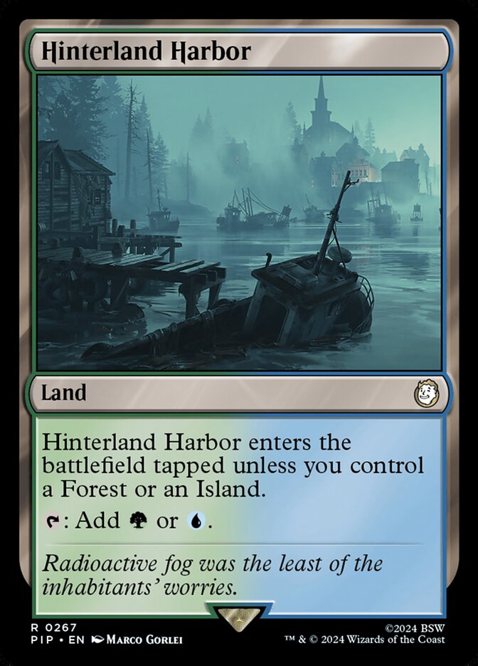 Hinterland Harbor 267/326 (Universes Beyond: Fallout) 