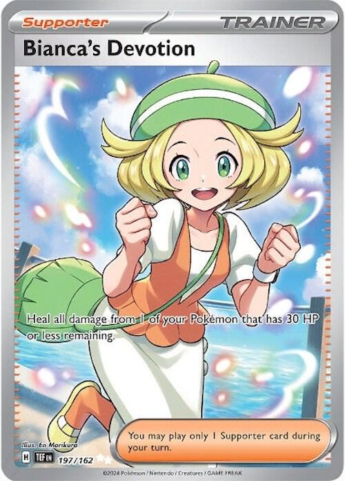 Bianca's Devotion 197/162 (SV05: Temporal Forces)  - Holofoil