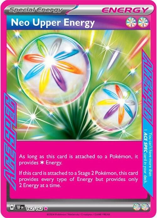 Neo Upper Energy 162/162 (SV05: Temporal Forces)  - Holofoil