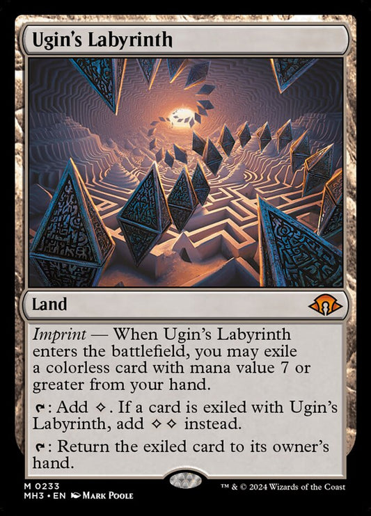 Ugin's Labyrinth 233/319 (Modern Horizons 3)  - Foil