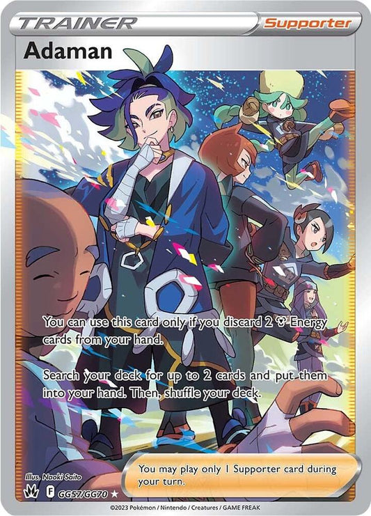 Adaman GG57/GG70 (Crown Zenith: Galarian Gallery)  - Holofoil