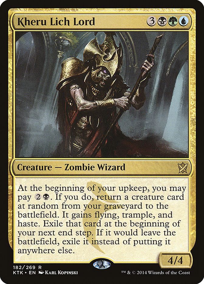 Kheru Lich Lord 182 (Khans of Tarkir) 