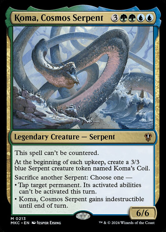 Koma, Cosmos Serpent 213/311 (Commander: Murders at Karlov Manor) 