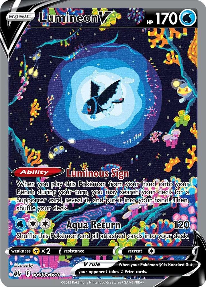 Lumineon V GG39/GG70 (SWSH: Crown Zenith: Galarian Gallery)  - Holofoil