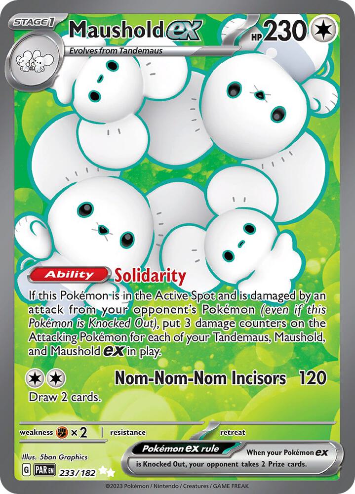 Maushold ex 233/182 (SV04: Paradox Rift)  - Holofoil