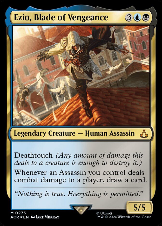 Ezio, Blade of Vengeance 275 (Universes Beyond: Assassin's Creed)  - Foil