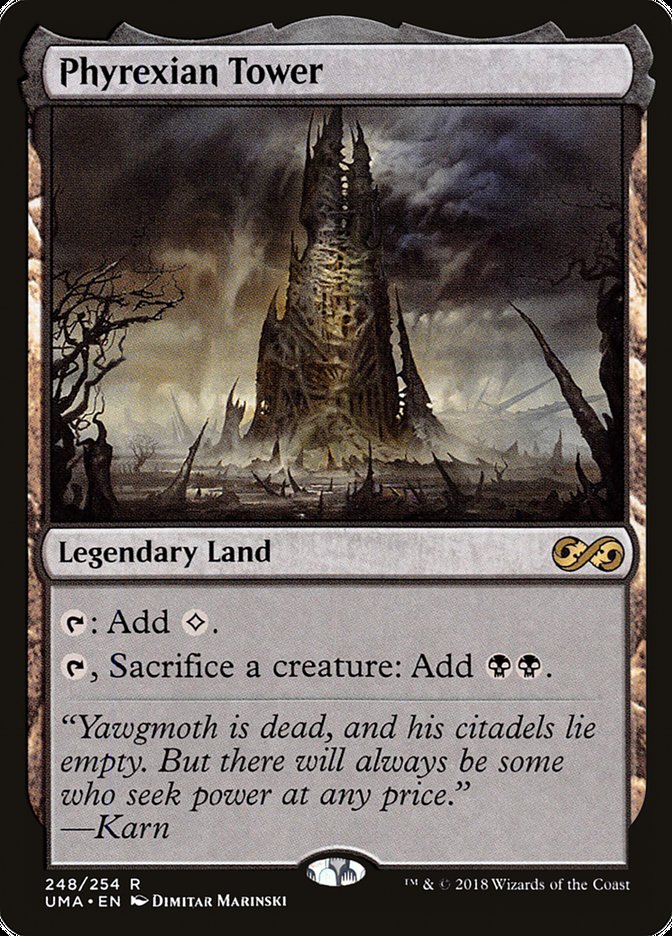 Phyrexian Tower 248/254 (Ultimate Masters)  - Foil