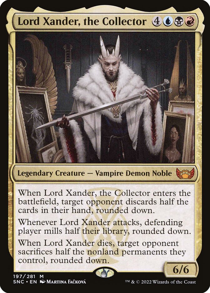 Lord Xander, the Collector 197 (Streets of New Capenna)  - Foil