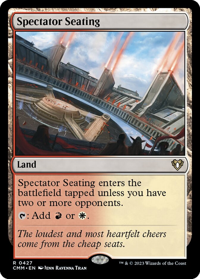 Spectator Seating 427 (Commander Masters)  - Foil