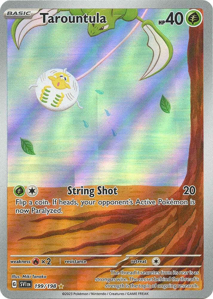 Tarountula 199/198 (SV01: Scarlet & Violet Base Set)  - Holofoil
