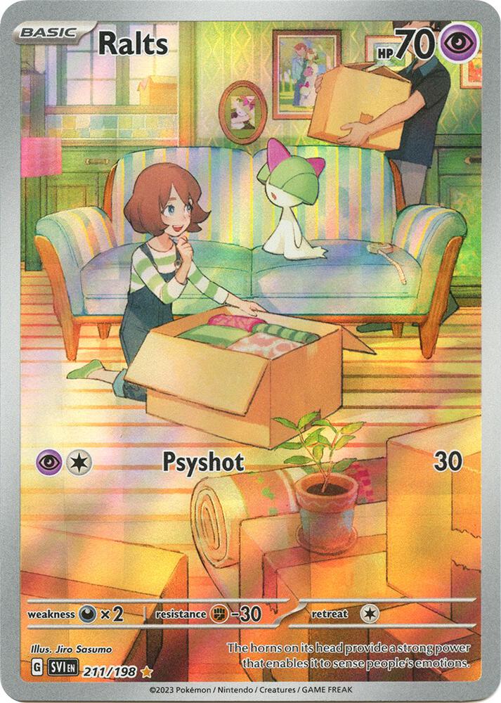 Ralts 211/198 (SV01: Scarlet & Violet Base Set)  - Holofoil