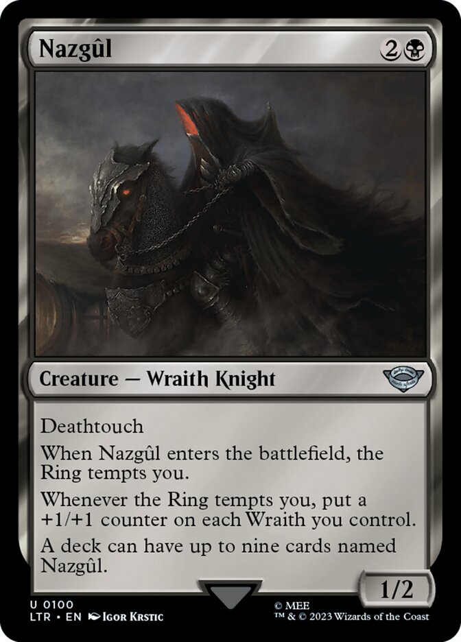 Nazgûl 100 (Universes Beyond: The Lord of the Rings: Tales of Middle-earth) 