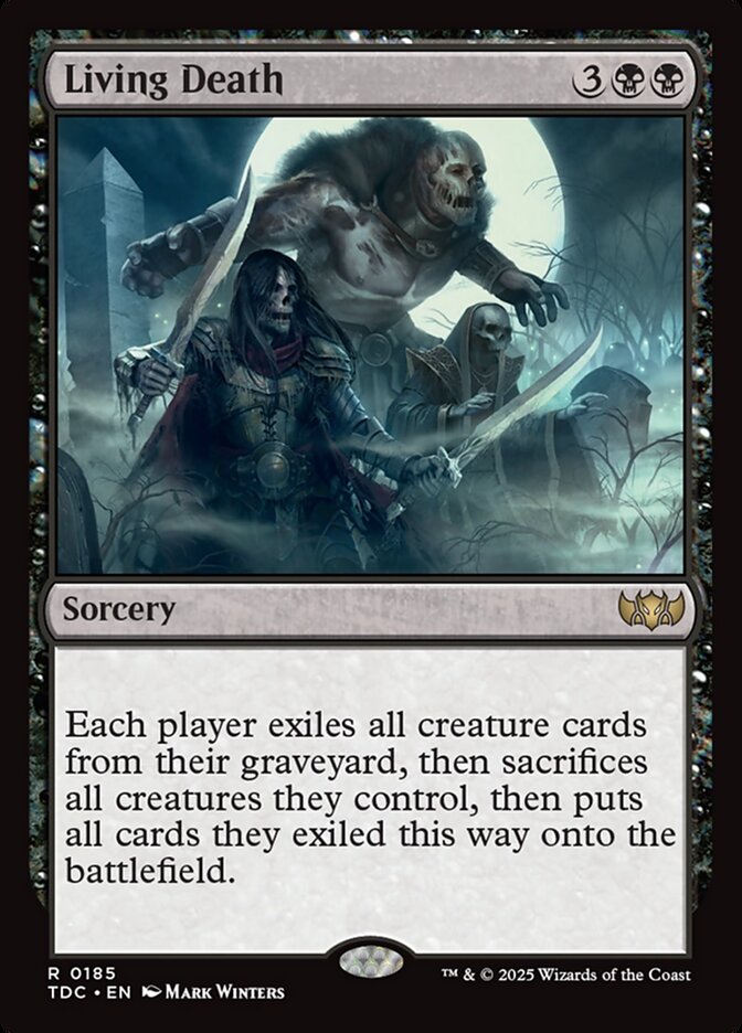 Living Death 185 (Commander: Tarkir: Dragonstorm) 