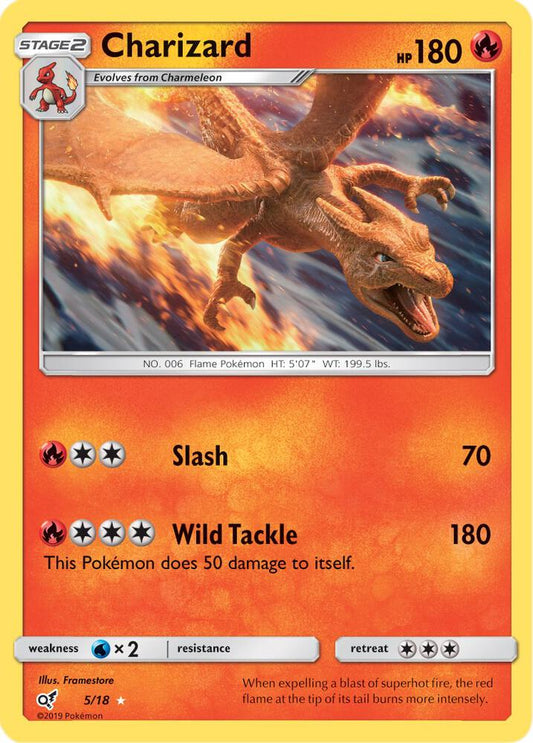 Charizard 5/18 (Detective Pikachu)  - Holofoil