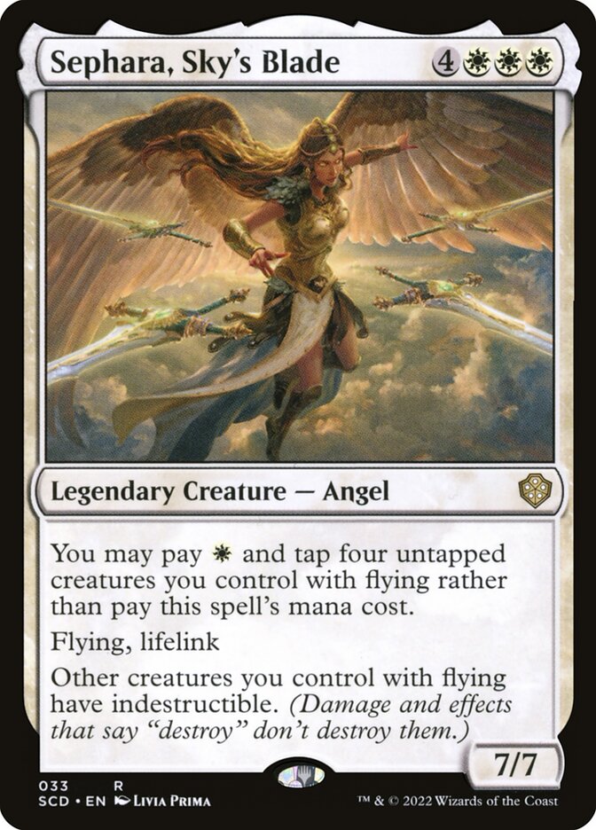 Sephara, Sky's Blade 33 (Starter Commander Decks) 