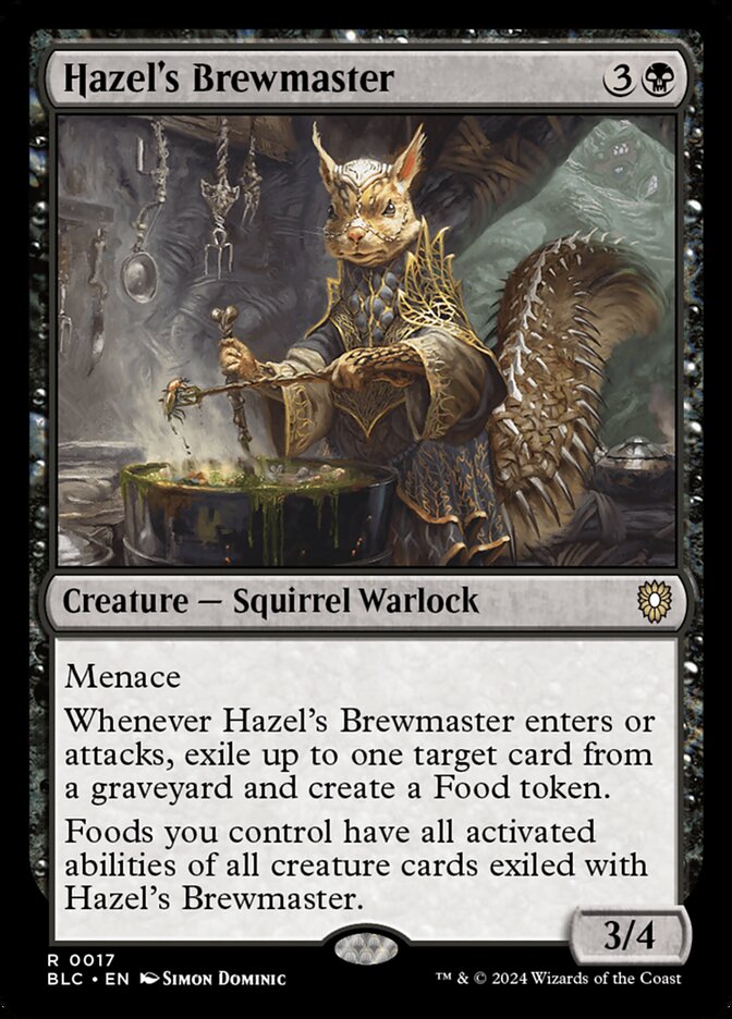 Hazels Brewmaster 17 (Commander: Bloomburrow) 
