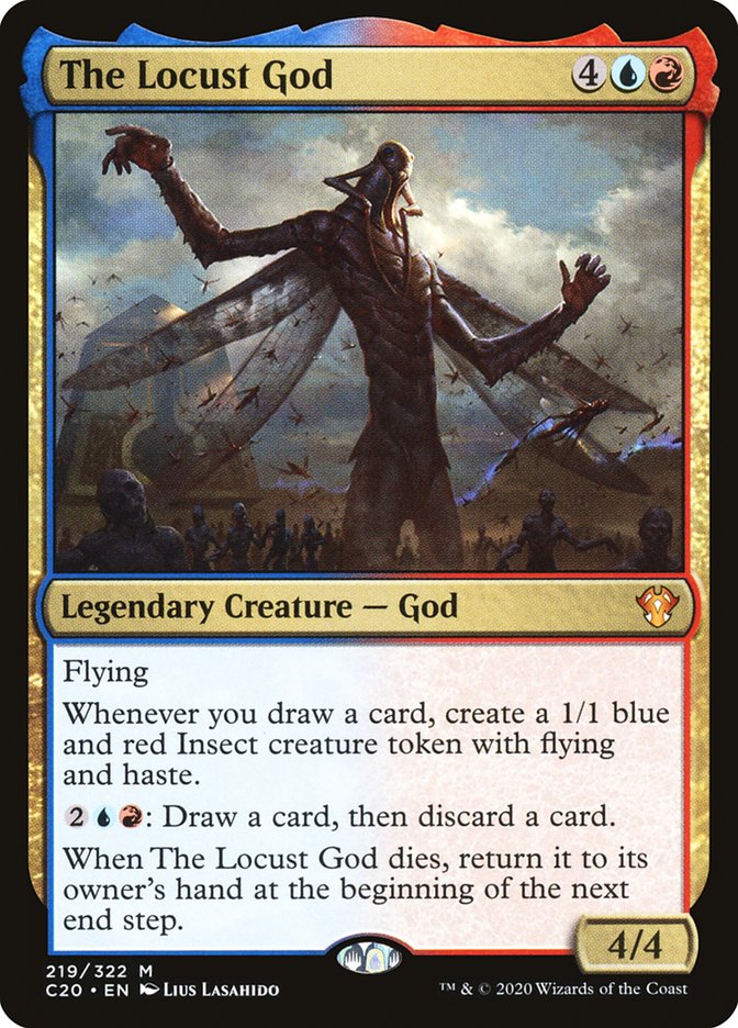 The Locust God 219/322 (Commander 2020) 