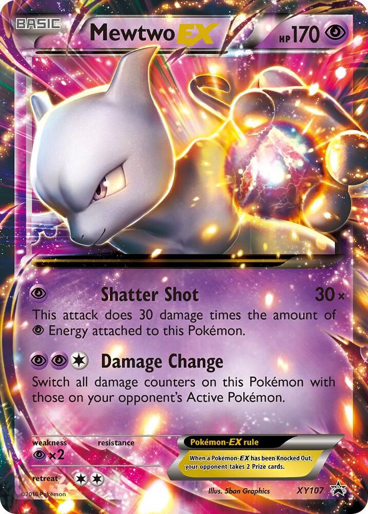 Mewtwo EX XY107 (XY Promos)  - Holofoil