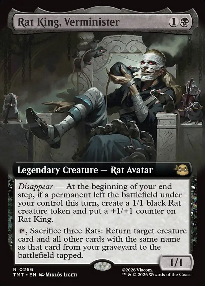 Rat King, Verminister 266/190 (Teenage Mutant Ninja Turtles)  - Extended Art