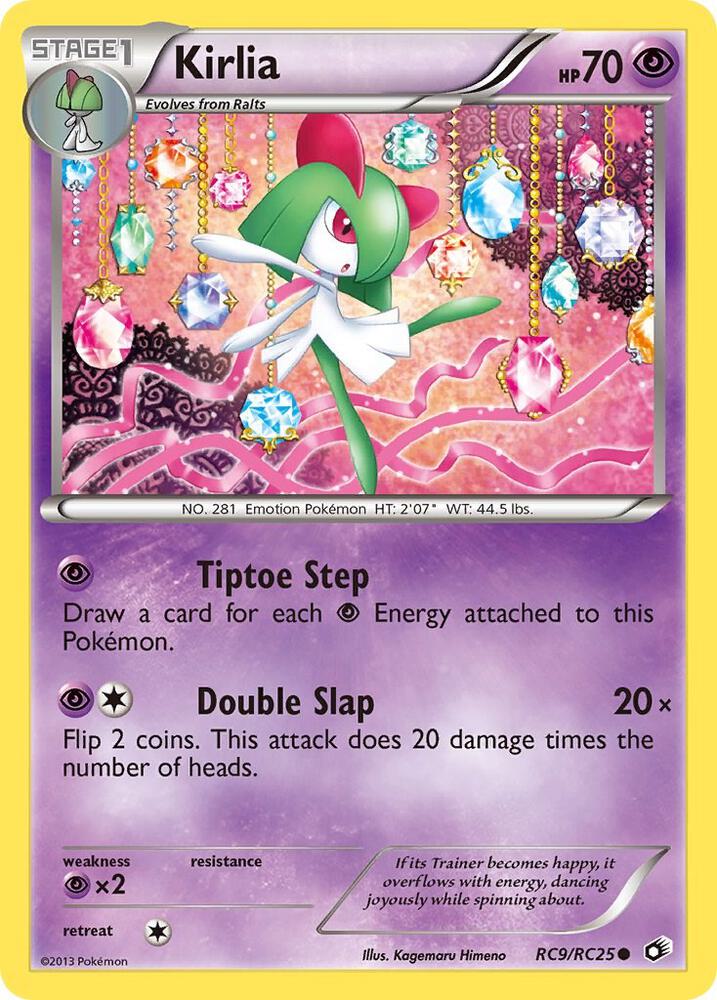 Kirlia RC9/RC25 (Legendary Treasures: Radiant Collection)  - Holofoil