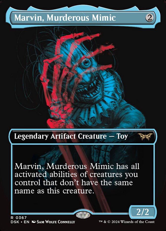 Marvin, Murderous Mimic 367 (Duskmourn: House of Horror)  - Borderless