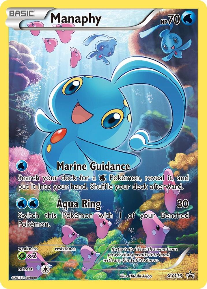 Manaphy XY113 (XY Promos)  - Holofoil