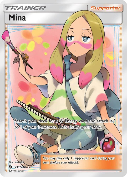 Mina 211/214 (SM - Lost Thunder)  - Holofoil