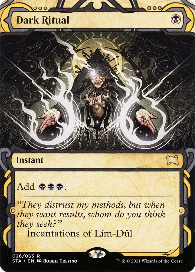 Dark Ritual 26/63 (Strixhaven: Mystical Archives)  - Foil