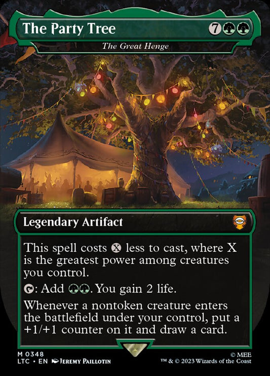 The Party Tree - The Great Henge 348 (Commander: The Lord of the Rings: Tales of Middle-earth)  - Borderless
