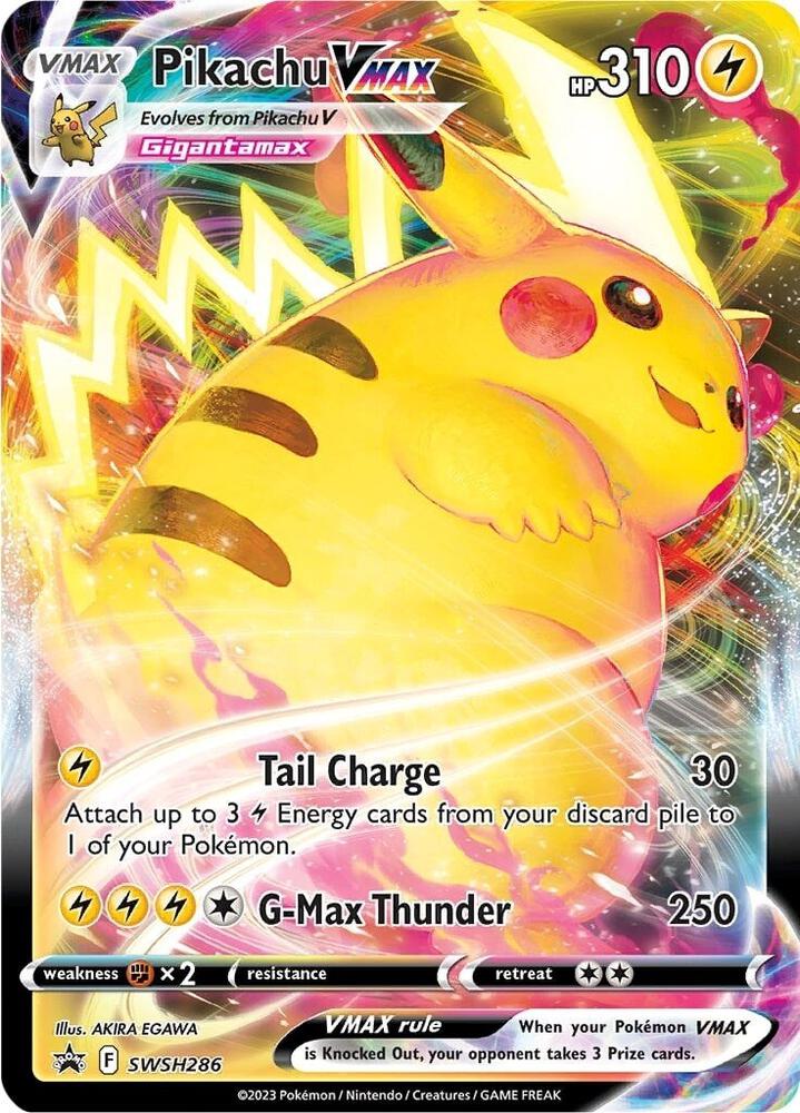 Pikachu VMAX SWSH286 (SWSH: Sword & Shield Promo Cards)  - Holofoil