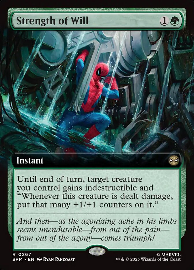 Strength of Will 267 (Marvel's Spider-Man)  - Extended Art Foil