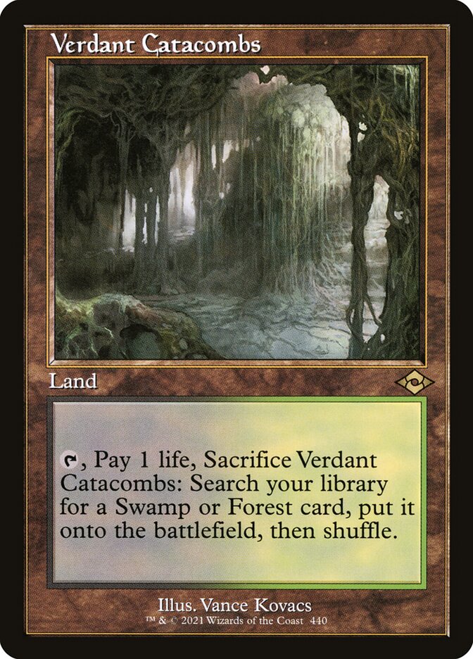 Verdant Catacombs Retro Frame 440 (Modern Horizons 2)  - Foil