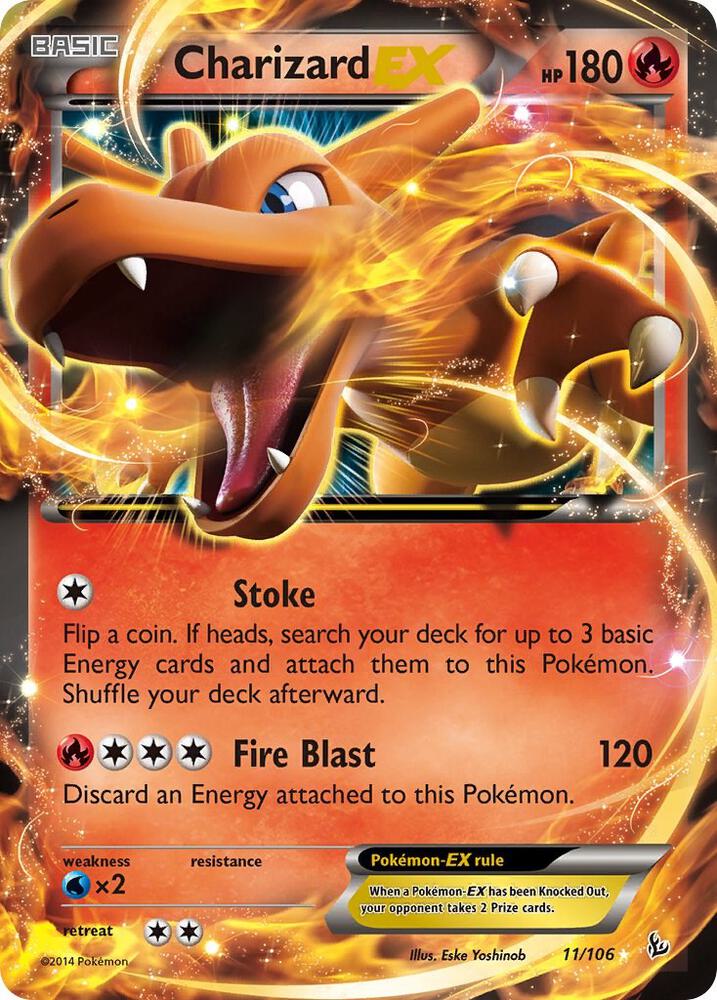 Charizard EX 11/106 (XY - Flashfire)  - Holofoil