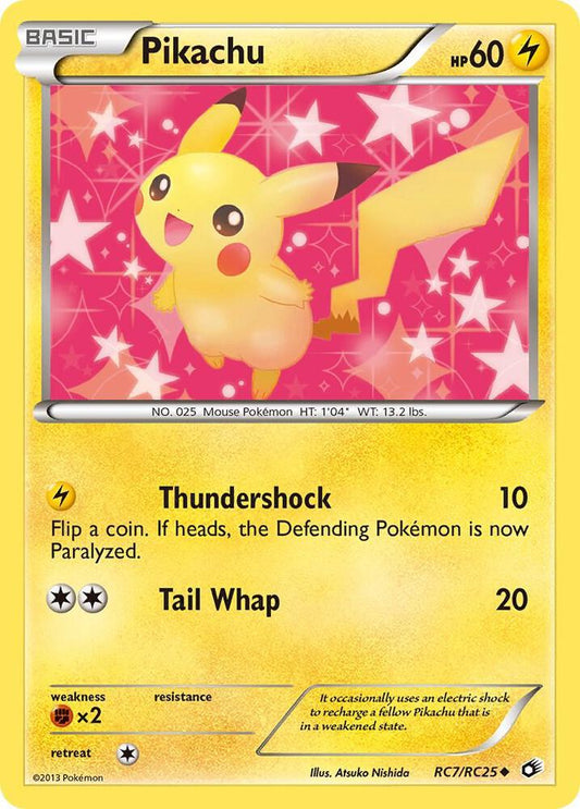 Pikachu RC7/RC25 (Legendary Treasures: Radiant Collection)  - Holofoil