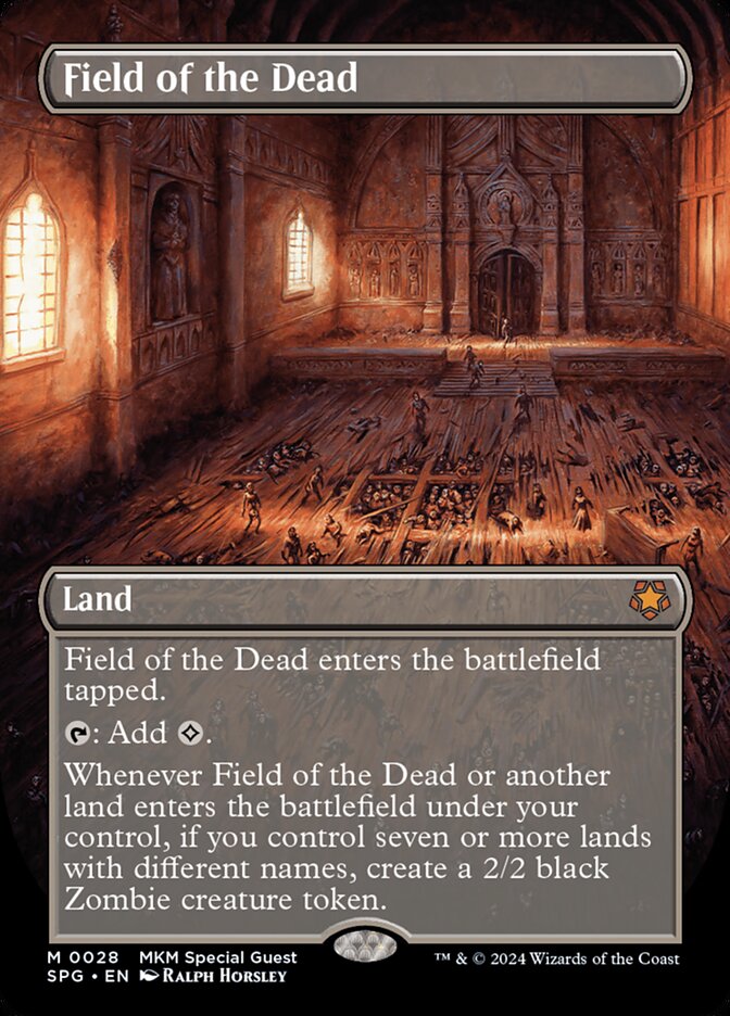 Field of the Dead 28/0 (Special Guests)  - Borderless