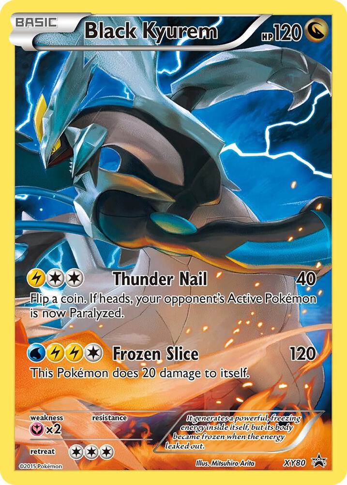 Black Kyurem XY80 (XY Promos)  - Holofoil