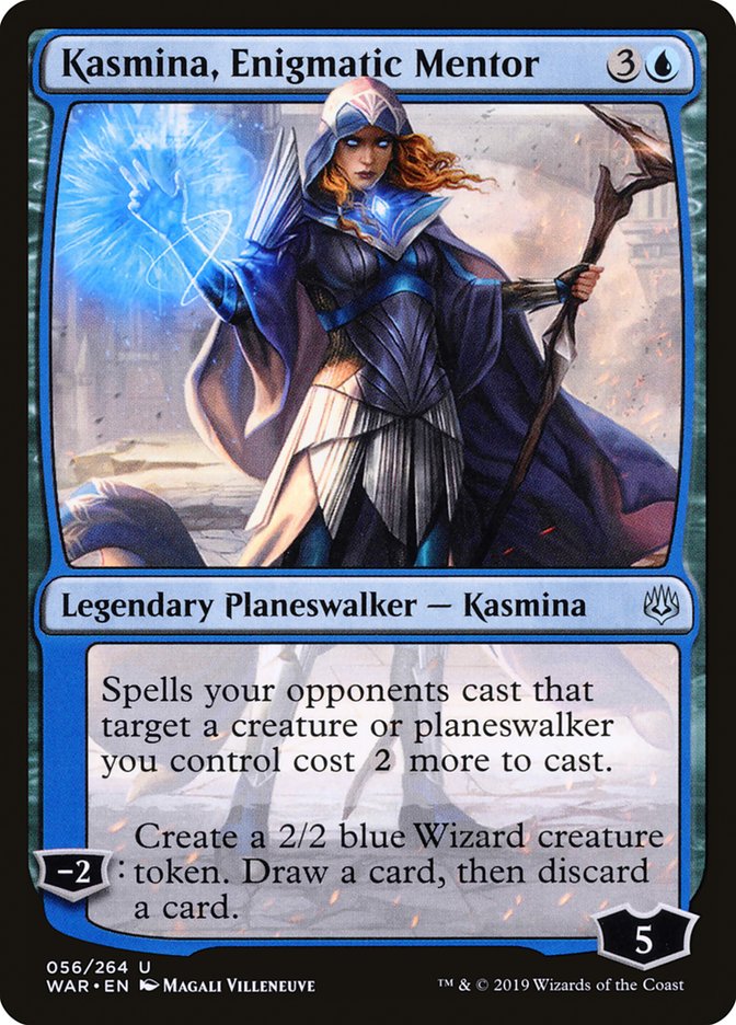 Kasmina, Enigmatic Mentor 56/264 (War of the Spark) 