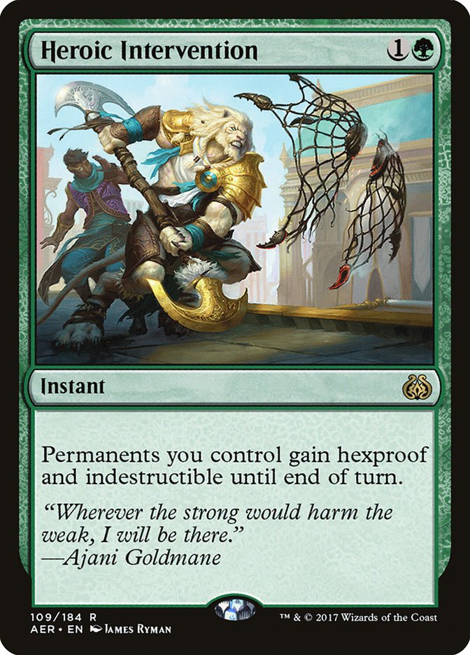 Heroic Intervention 109 (Aether Revolt) 