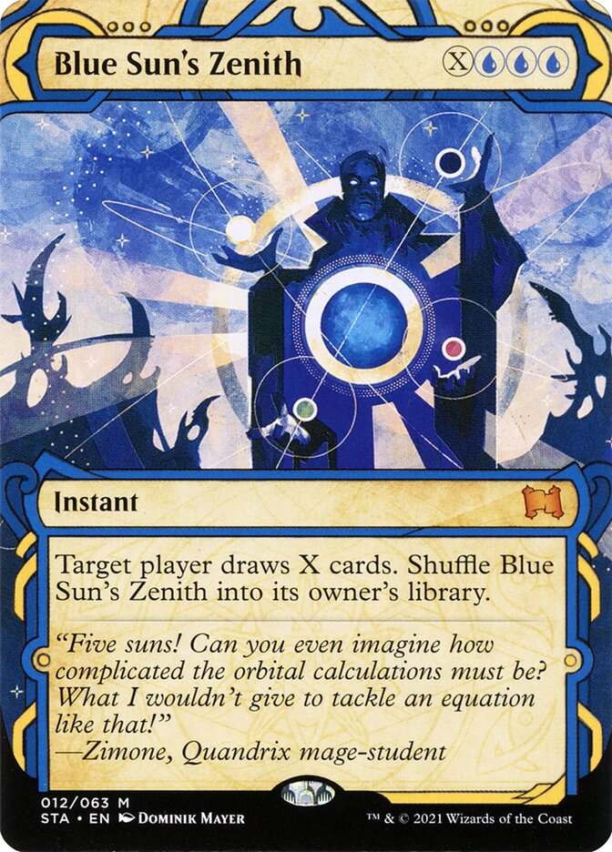 Blue Sun's Zenith 12 (Strixhaven: Mystical Archive) 